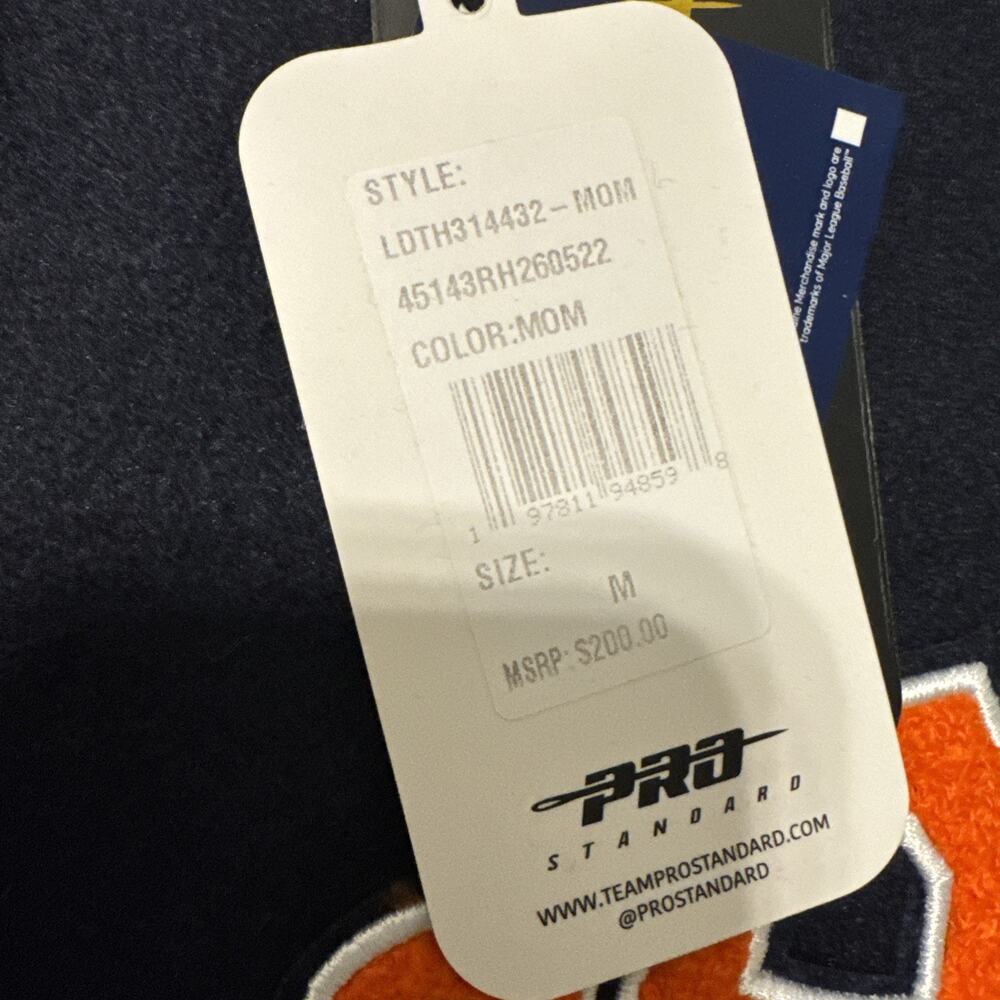 Pro Standard Detroit Tigers MLB Varsity Script Jacket – Womens Size M - Picture 4 of 9